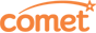 Comet - We live electricals! - Logo
