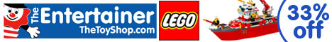 33% off Lego at The Entertainer