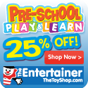 25% off Pre-School at The Entertainer