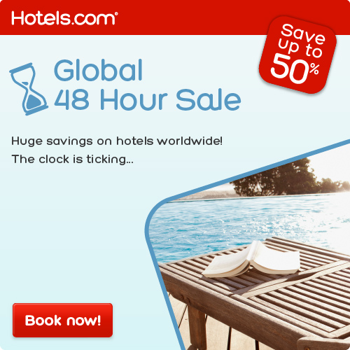 Hotels.com 48 Hour Sale