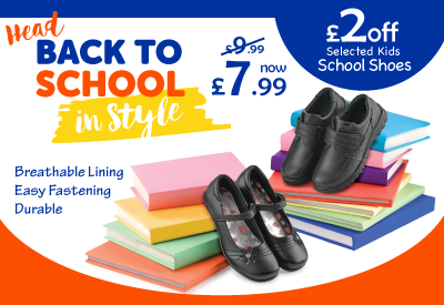£3 off selected Kids School Shoes