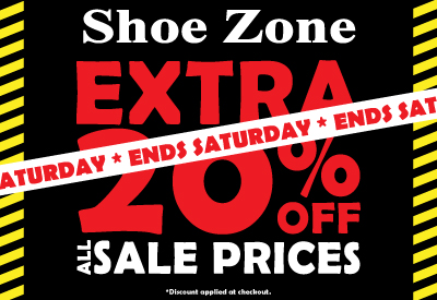 Extra 20% off Sale Ends Saturday
